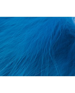 ARCTIC FOX FUR - Kingfisher blue